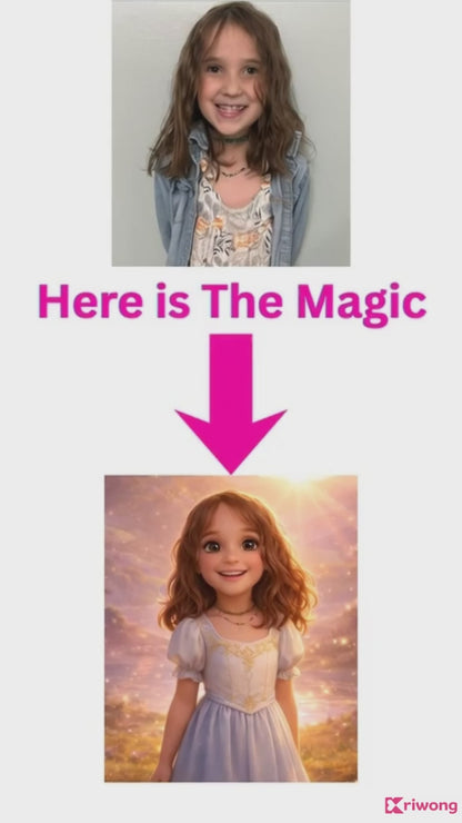 Turn Your Child Into The Star of Their Own Birthday Story - A Video Personalized Featuring Them as a Superhero, Princess, Pixar-Style, Fully Customizable